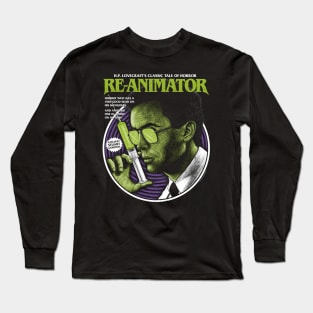 Reanimator, Herbert west, Lovecraft Long Sleeve T-Shirt